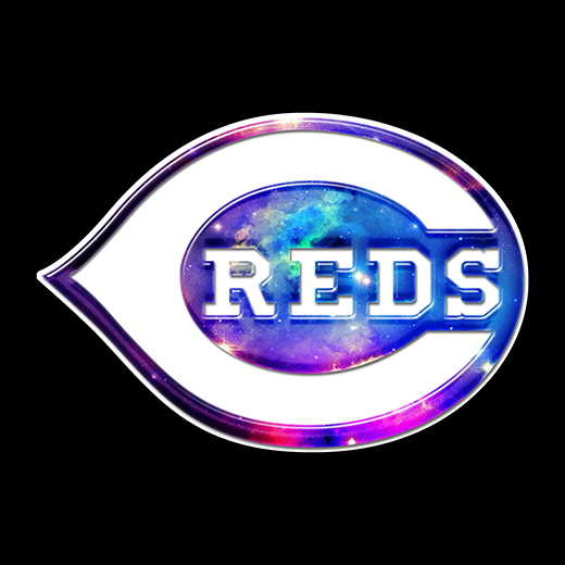 Galaxy Cincinnati Reds Logo vinyl decal